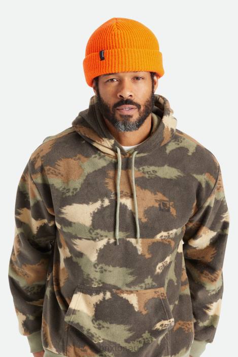 Accessories Athletic Orange Brixton 0FDH326 Men Heist Beanie