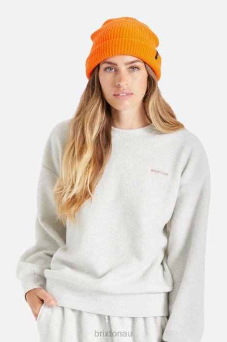 Accessories Athletic Orange Brixton 0FDH326 Men Heist Beanie