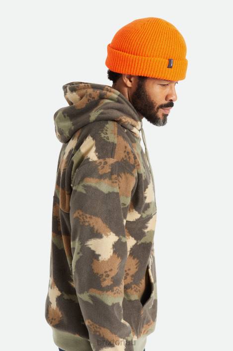 Accessories Athletic Orange Brixton 0FDH326 Men Heist Beanie