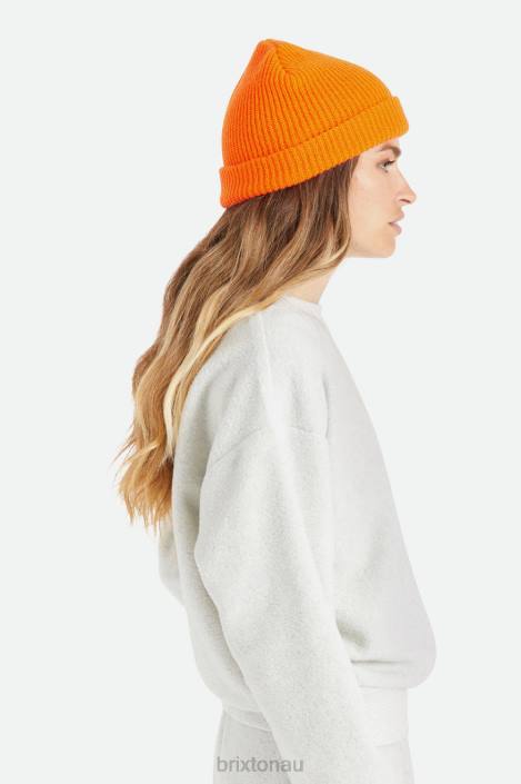 Accessories Athletic Orange Brixton 0FDH326 Men Heist Beanie
