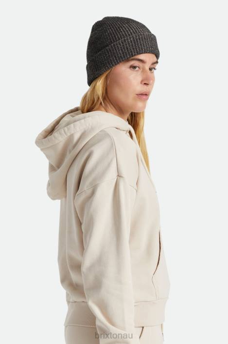 Accessories Black/Beige Brixton 0FDH327 Men Heist Beanie