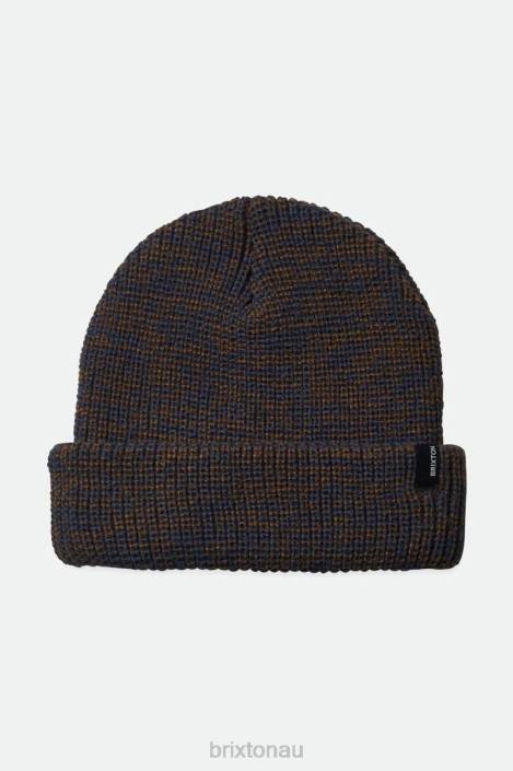 Accessories Desert Palm/Washed Navy Brixton 0FDH328 Men Heist Beanie