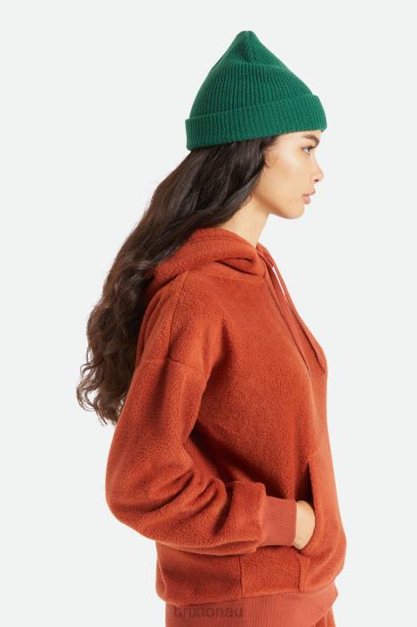 Accessories Hunter Green Brixton 0FDH318 Men Heist Beanie