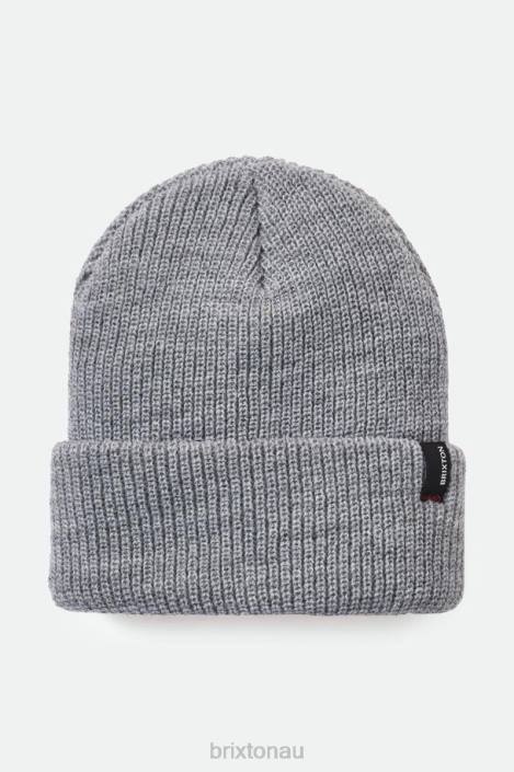 Accessories Light Heather Grey Brixton 0FDH320 Men Heist Beanie