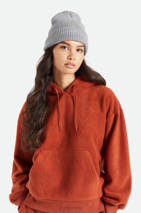 Accessories Light Heather Grey Brixton 0FDH320 Men Heist Beanie