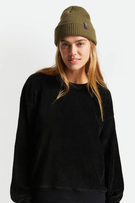 Accessories Military Olive Brixton 0FDH319 Men Heist Beanie