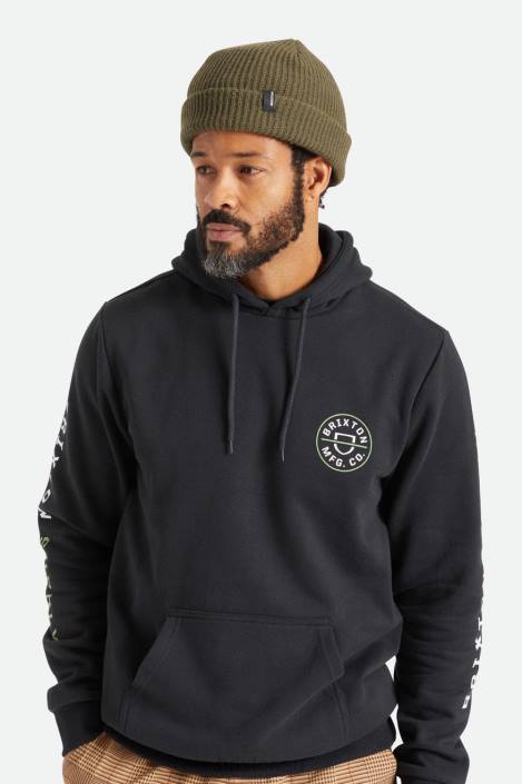 Accessories Military Olive Brixton 0FDH319 Men Heist Beanie