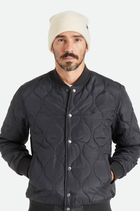 Accessories Off White Brixton 0FDH333 Men Harbor Beta Watch Cap Beanie