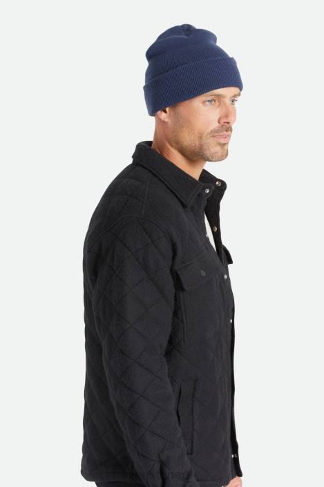 Accessories Washed Navy Brixton 0FDH334 Men Harbor Beta Watch Cap Beanie