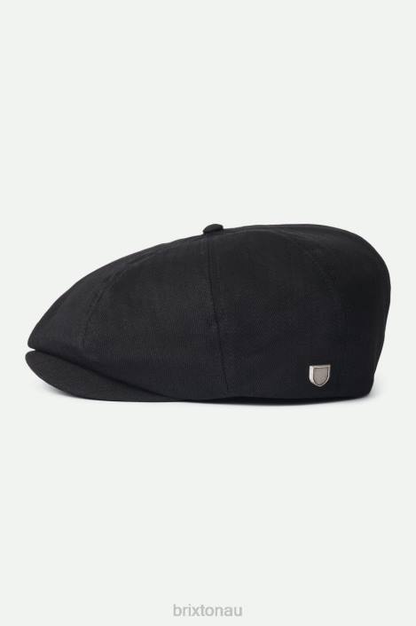 Accessories Black Brixton 0FDH303 Men Brood Newsboy Cap