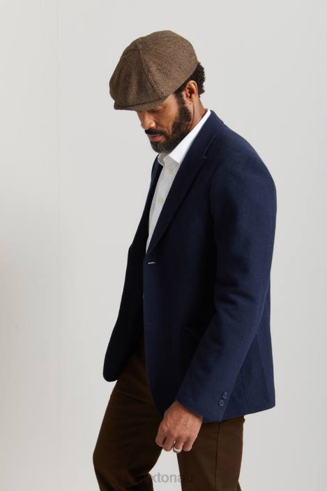 Accessories Brown/Khaki Brixton 0FDH304 Men Brood Newsboy Cap