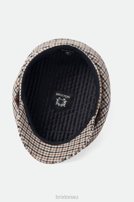 Accessories Sand/Dark Earth/Black Brixton 0FDH308 Men Fiddler Fisherman Cap