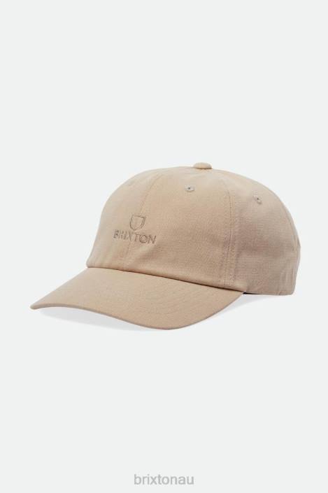Accessories Sand Vintage Wash Brixton 0FDH291 Men Alpha LP Cap
