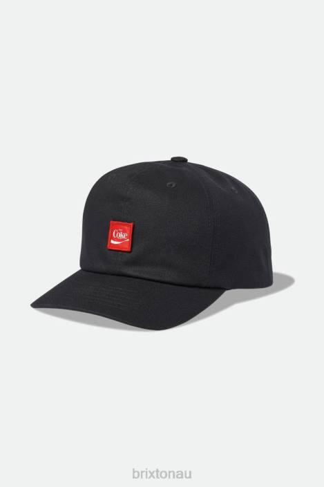 Accessories Washed Black Brixton 0FDH267 Men Coca-Cola Delivery LP Cap