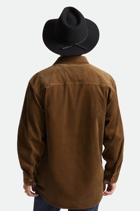 Accessories Black Brixton 0FDH231 Men Wesley Fedora