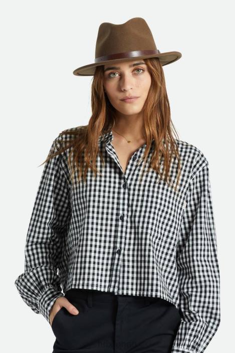 Accessories Dark Earth Brixton 0FDH214 Men Messer Fedora