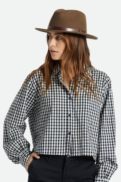 Accessories Dark Earth Brixton 0FDH214 Men Messer Fedora