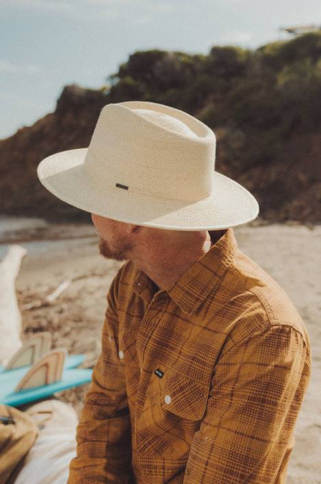 Accessories Natural Brixton 0FDH182 Men Marcos Fedora