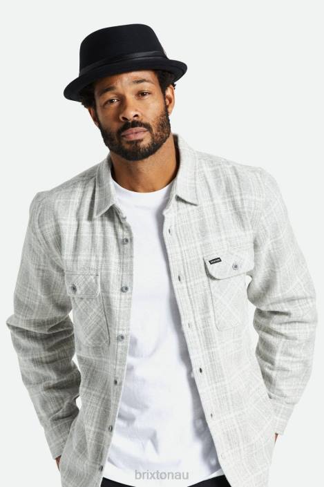 Accessories Black Brixton 0FDH215 Men Stout Pork Pie