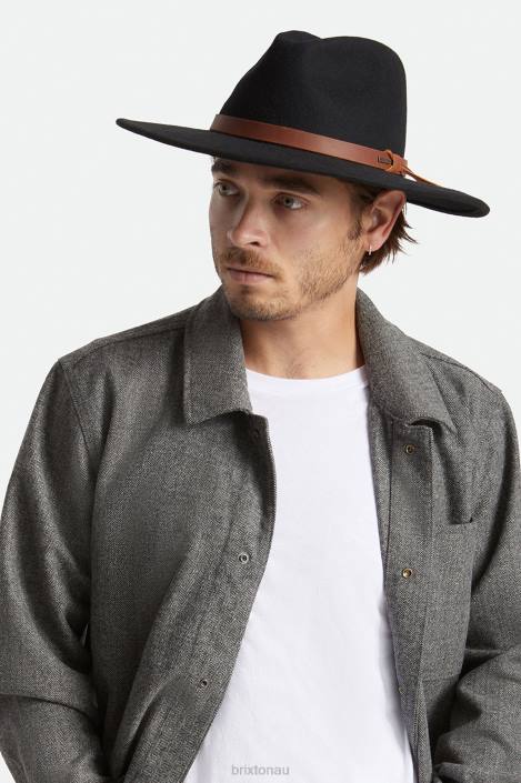 Accessories Black Brixton 0FDH222 Men Field Proper Hat