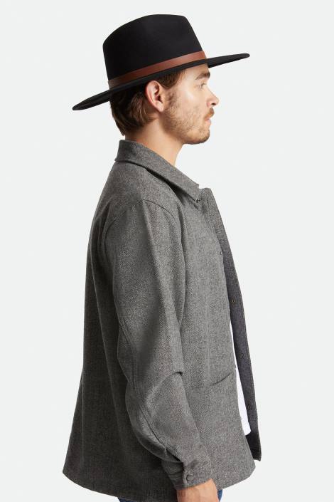 Accessories Black Brixton 0FDH222 Men Field Proper Hat