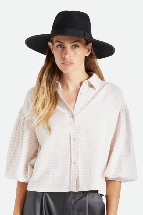 Accessories Black Brixton 0FDH235 Men Jo Rancher Hat