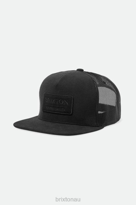 Accessories Black Brixton 0FDH243 Men Palmer Proper MP Trucker Hat