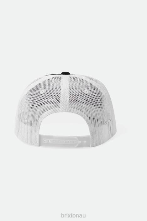 Accessories Black/White Brixton 0FDH247 Men Division MP Trucker Hat