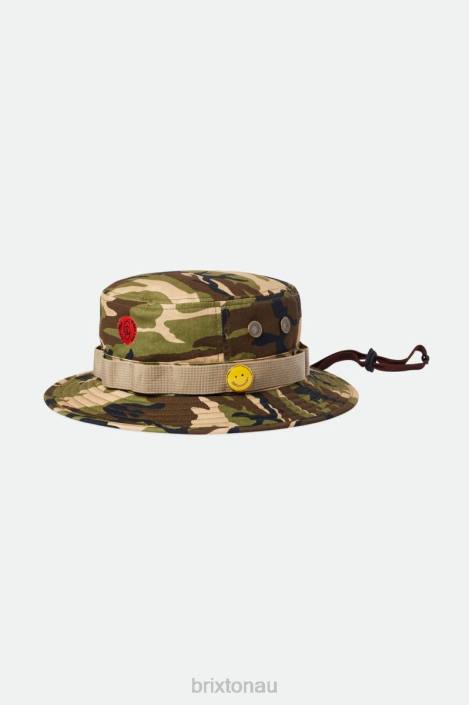 Accessories Camo Surplus Brixton 0FDH313 Men Love Packable Bucket Hat