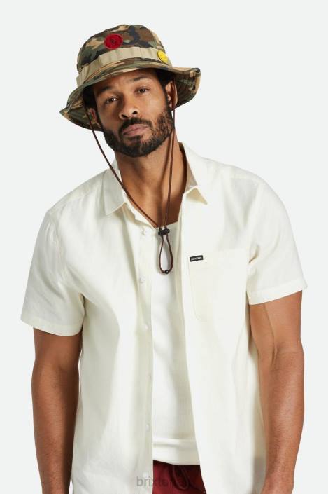 Accessories Camo Surplus Brixton 0FDH313 Men Love Packable Bucket Hat