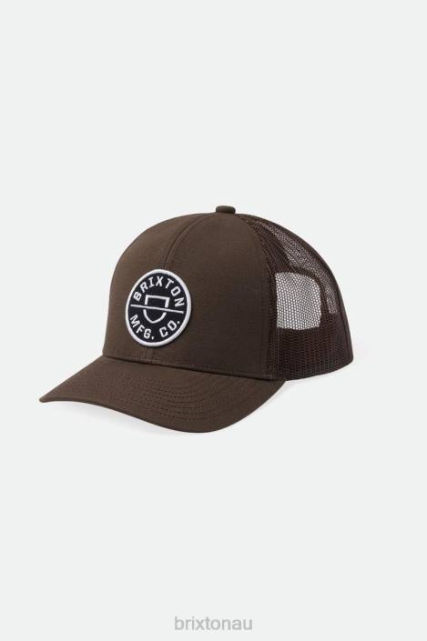 Accessories Dark Earth Brixton 0FDH256 Men Crest Netplus MP Trucker Hat