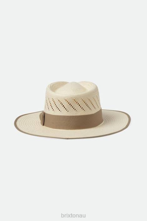 Accessories Natural Brixton 0FDH177 Men Bandera Reserve Straw Hat