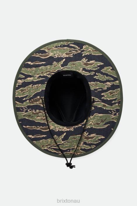 Accessories Olive Surplus/Tiger Camo Brixton 0FDH211 Men Field Sun Hat