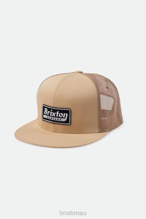 Accessories Sand Brixton 0FDH284 Men Steadfast HP Trucker Hat