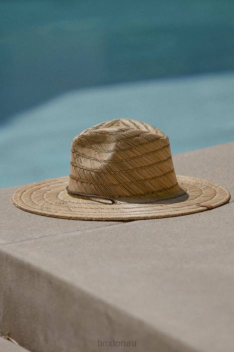 Accessories Tan Brixton 0FDH186 Men Messer Lifeguard Hat