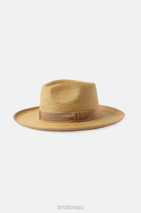 Accessories Tan/Tan Brixton 0FDH190 Men Reno Straw Hat