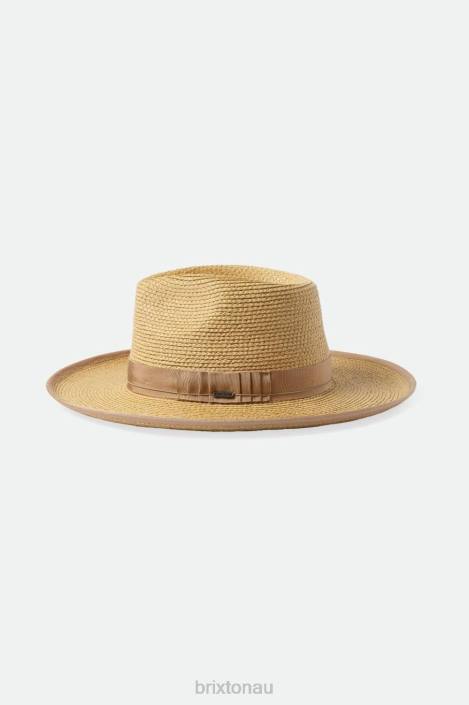 Accessories Tan/Tan Brixton 0FDH190 Men Reno Straw Hat