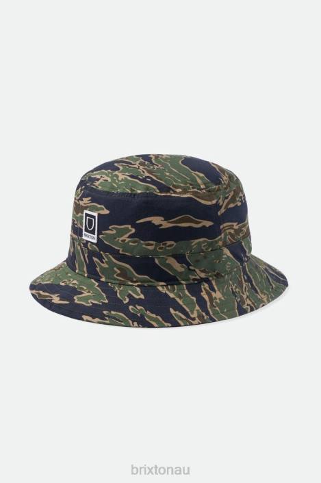 Accessories Tiger Camo Brixton 0FDH311 Men Beta Packable Bucket Hat