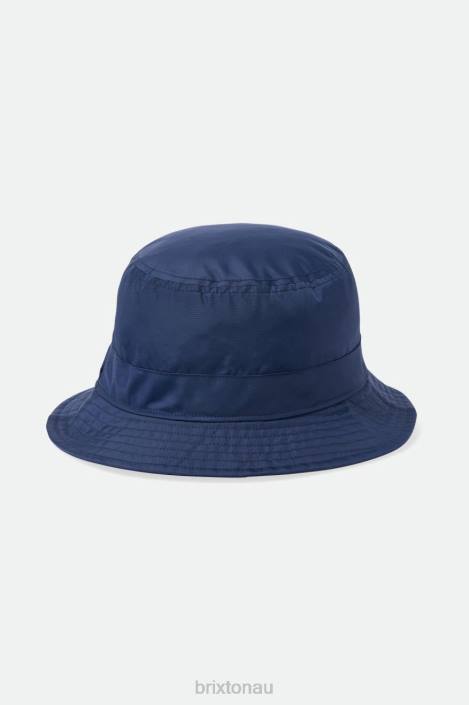 Accessories Washed Navy Brixton 0FDH310 Men Vintage Nylon Packable Bucket Hat