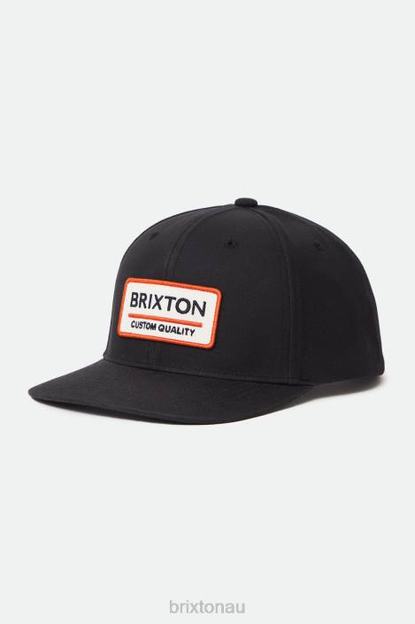 Accessories Black Brixton 0FDH280 Men Palmer Proper Netplus MP Snapback