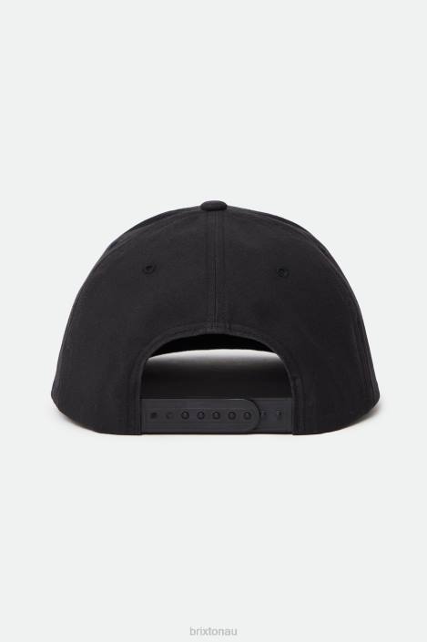 Accessories Black Brixton 0FDH280 Men Palmer Proper Netplus MP Snapback