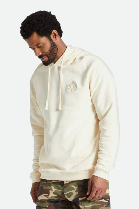 Apparel Whitecap Brixton 0FDH133 Men Crest Summer Weight French Terry Hood