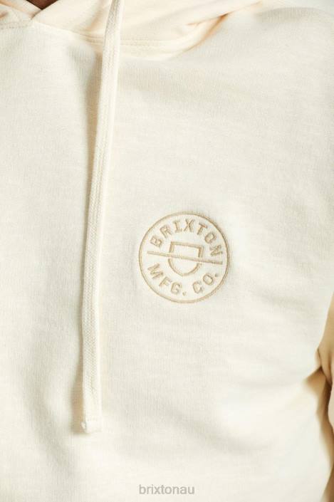 Apparel Whitecap Brixton 0FDH133 Men Crest Summer Weight French Terry Hood