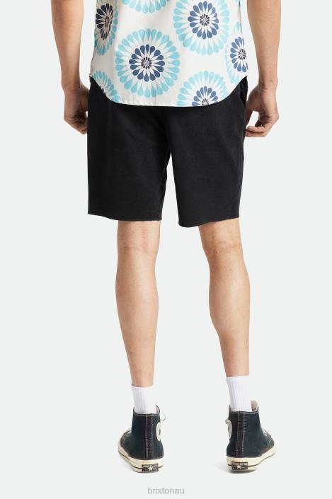 Apparel Black Cord Brixton 0FDH167 Men Madrid II Corduroy Short 8\'\'