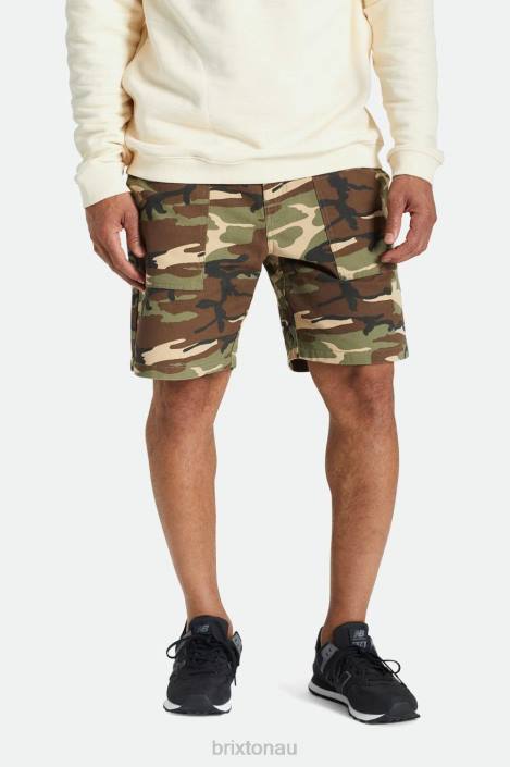Apparel Camo Surplus Brixton 0FDH162 Men Surplus Short