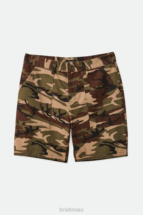 Apparel Camo Surplus Brixton 0FDH162 Men Surplus Short