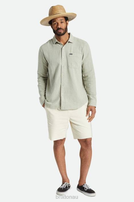 Apparel Whitecap Brixton 0FDH172 Men Madrid II Corduroy Short 8\'\'