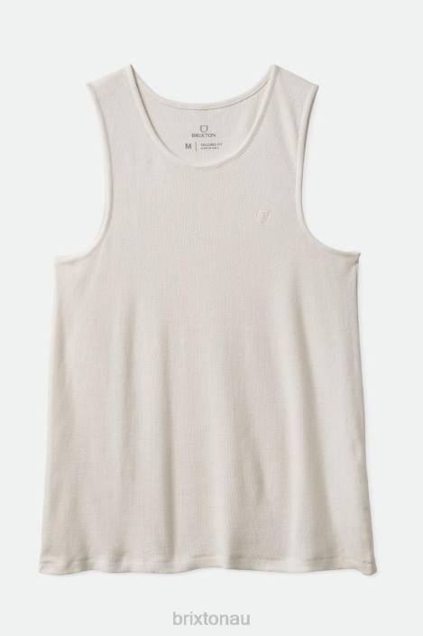 Apparel Off White Vintage Wash Brixton 0FDH127 Men Vintage Reserve Tank