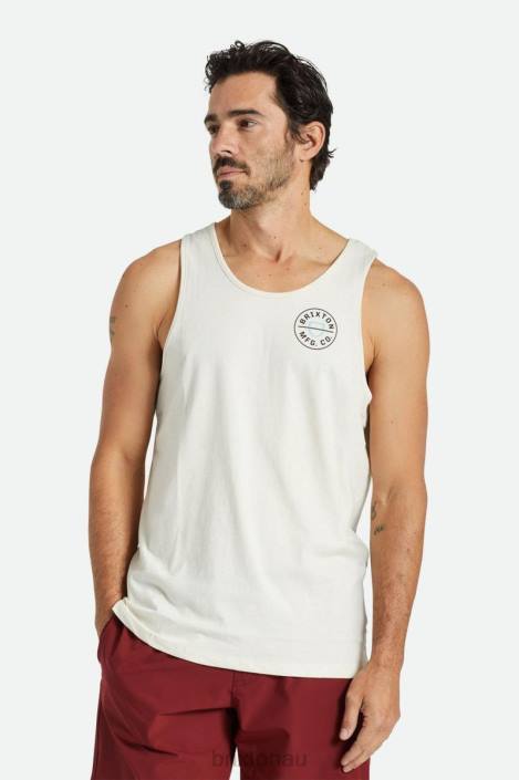 Apparel Whitecap Brixton 0FDH125 Men Crest Tank Top