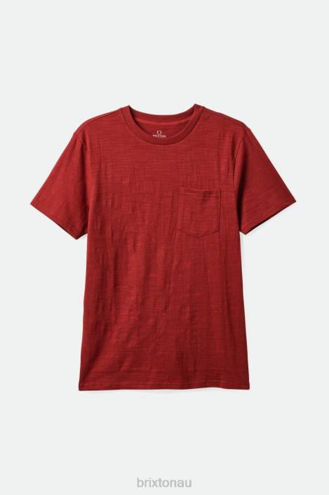 Apparel Island Berry Brixton 0FDH104 Men Basic Slub S/S Pocket Tee